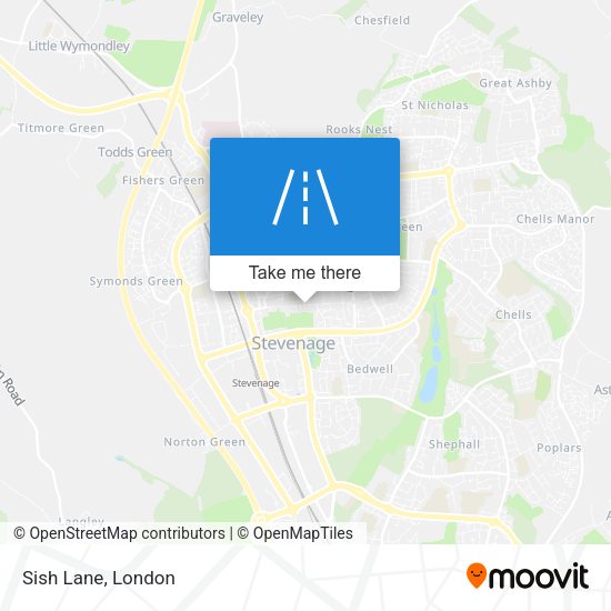 Sish Lane map