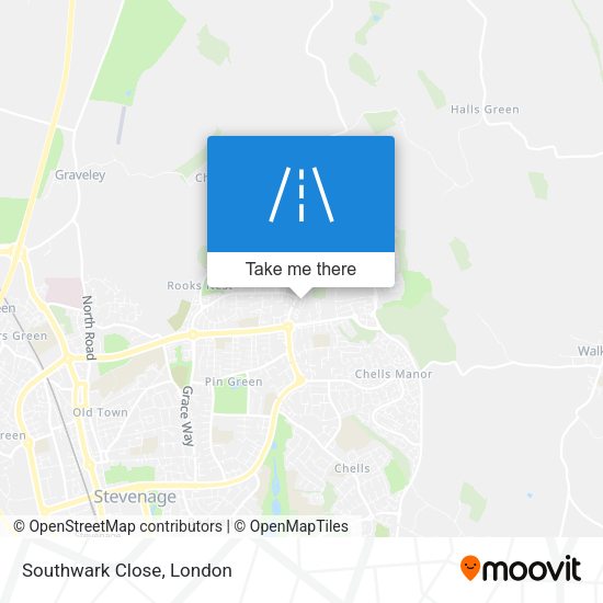 Southwark Close map