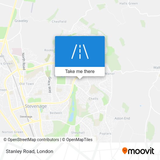 Stanley Road map