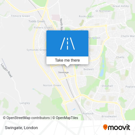 Swingate map