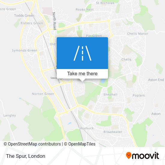 The Spur map