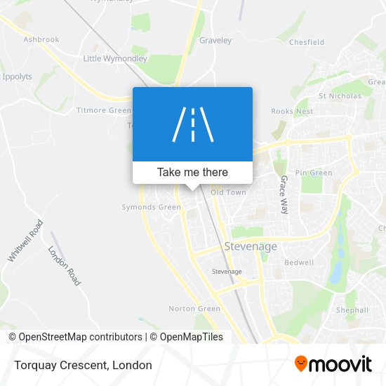 Torquay Crescent map