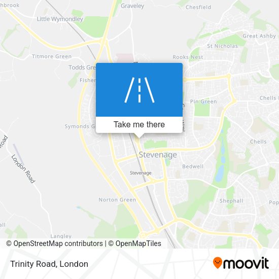 Trinity Road map