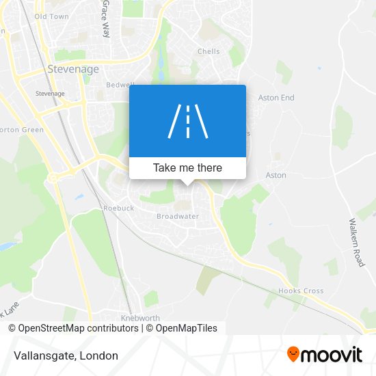 Vallansgate map