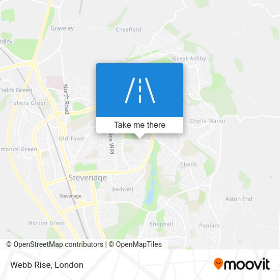 Webb Rise map