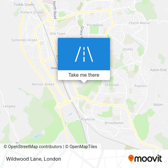 Wildwood Lane map