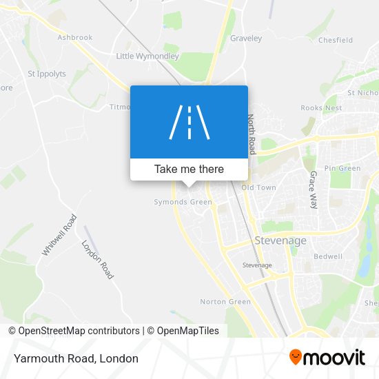 Yarmouth Road map