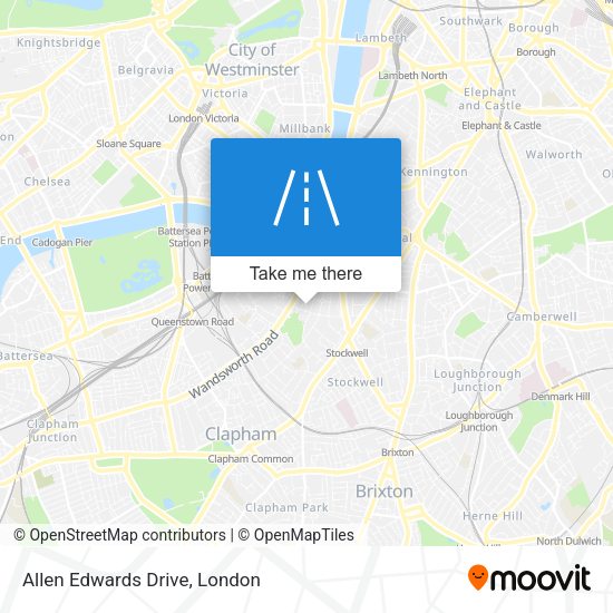 Allen Edwards Drive map