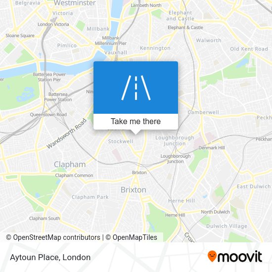 Aytoun Place map