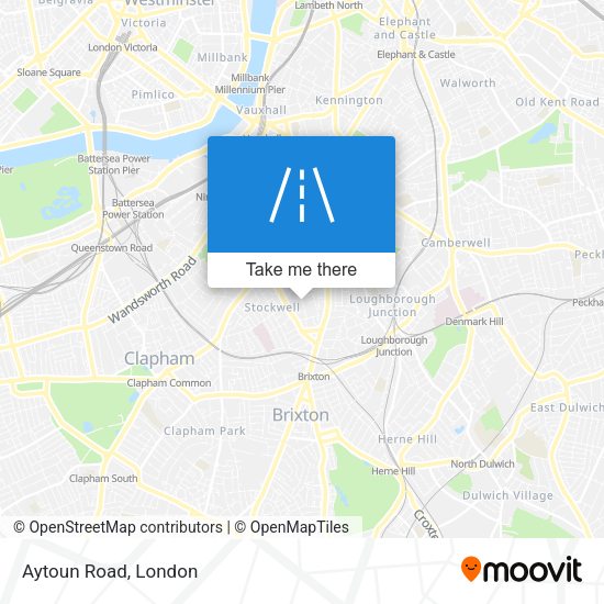 Aytoun Road map