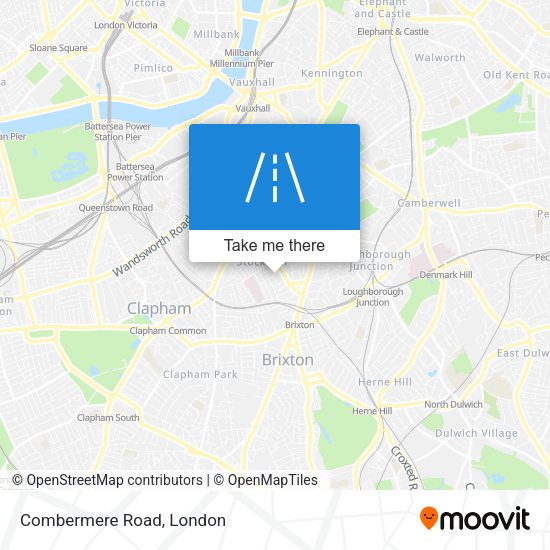 Combermere Road map
