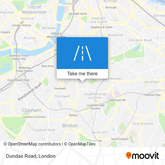Dundas Road map
