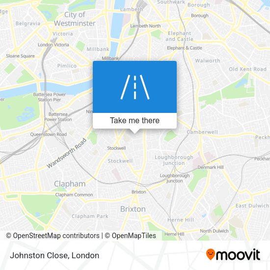 Johnston Close map
