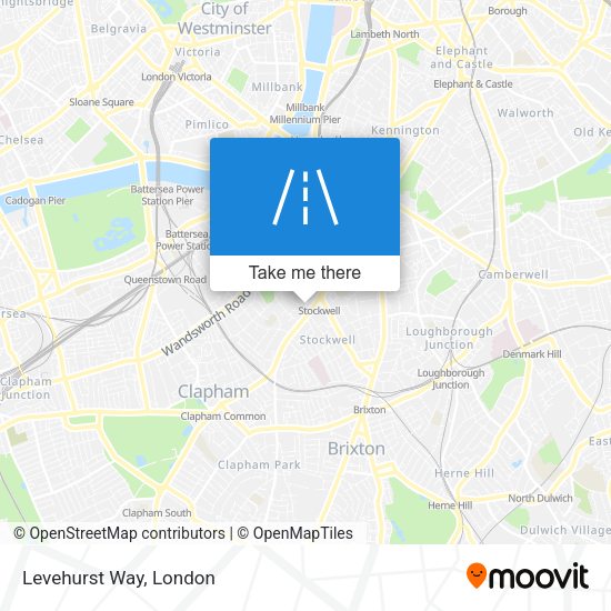 Levehurst Way map