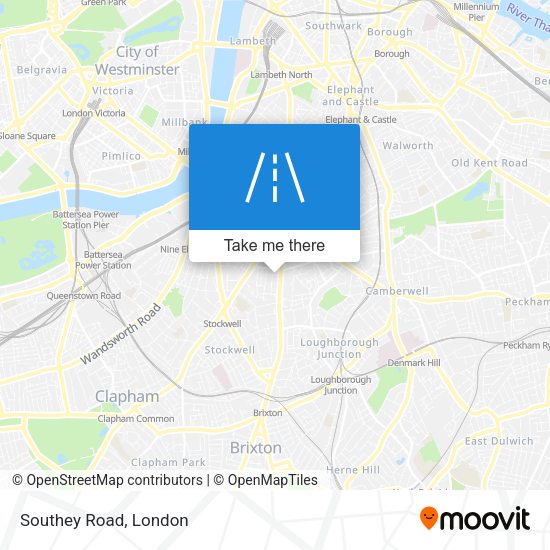 Southey Road map