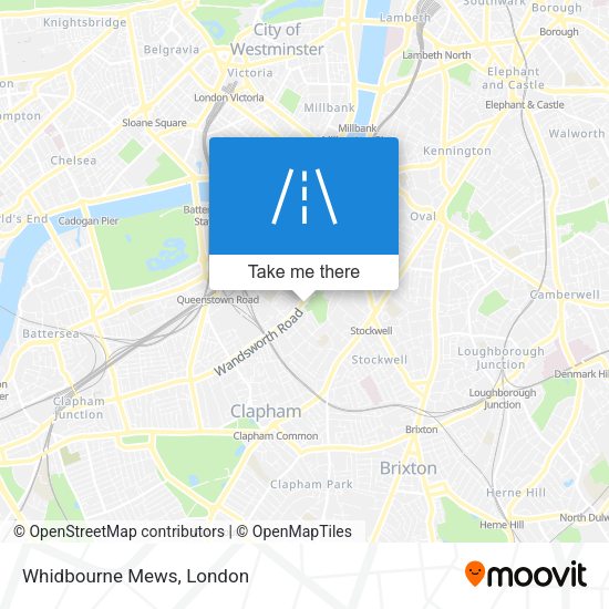 Whidbourne Mews map