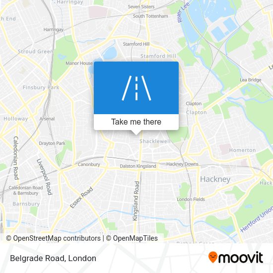 Belgrade Road map
