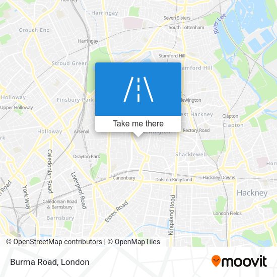 Burma Road map