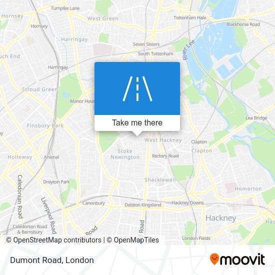 Dumont Road map