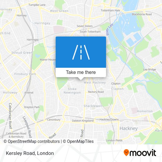 Kersley Road map