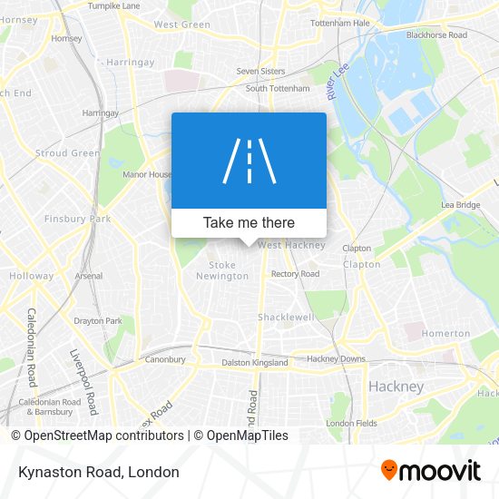 Kynaston Road map