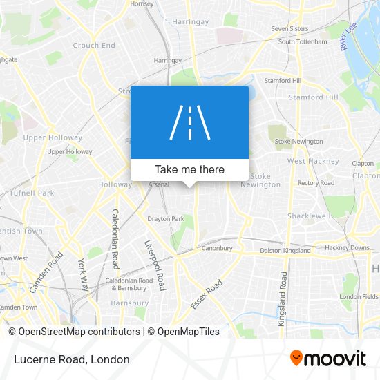 Lucerne Road map
