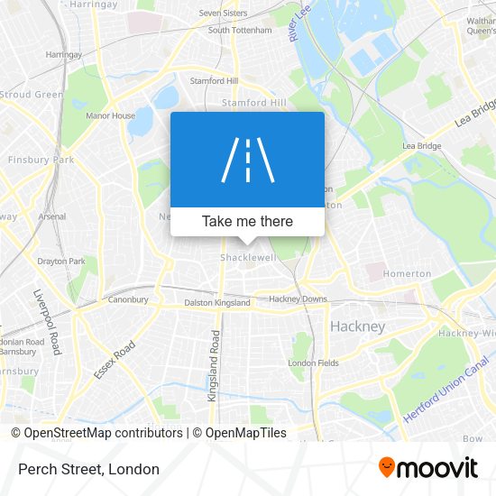 Perch Street map