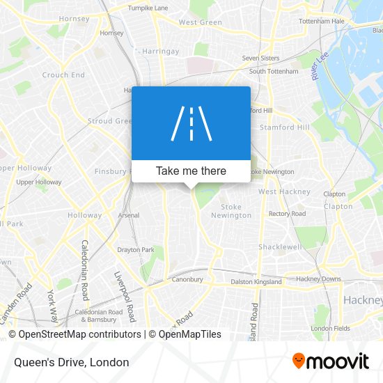 Queen's Drive map
