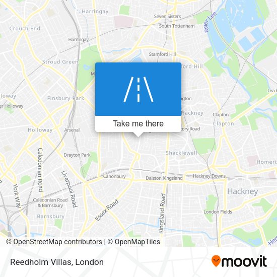 Reedholm Villas map