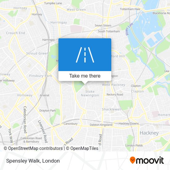 Spensley Walk map