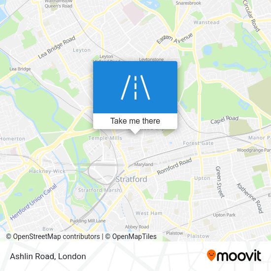 Ashlin Road map