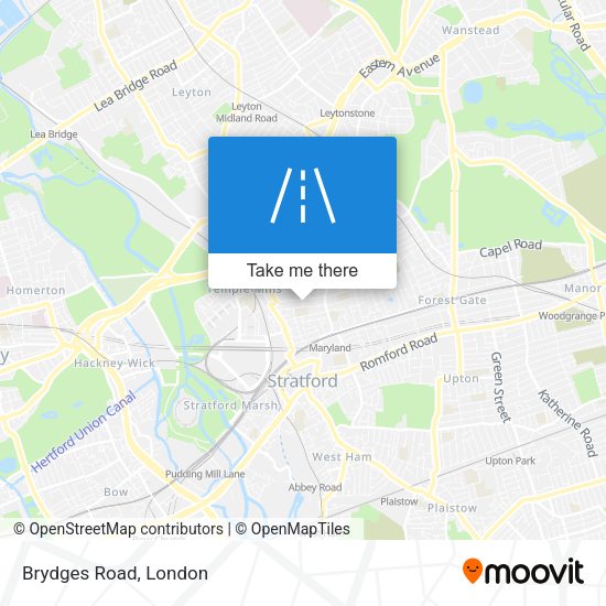Brydges Road map
