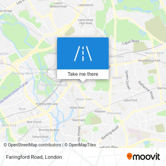 Faringford Road map