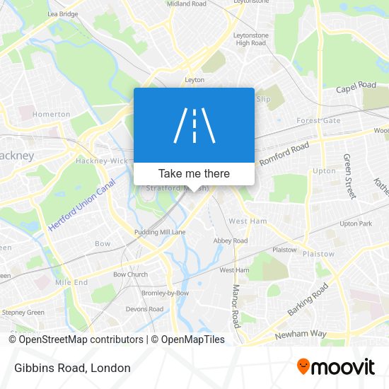 Gibbins Road map