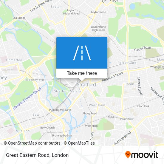 Great Eastern Road map