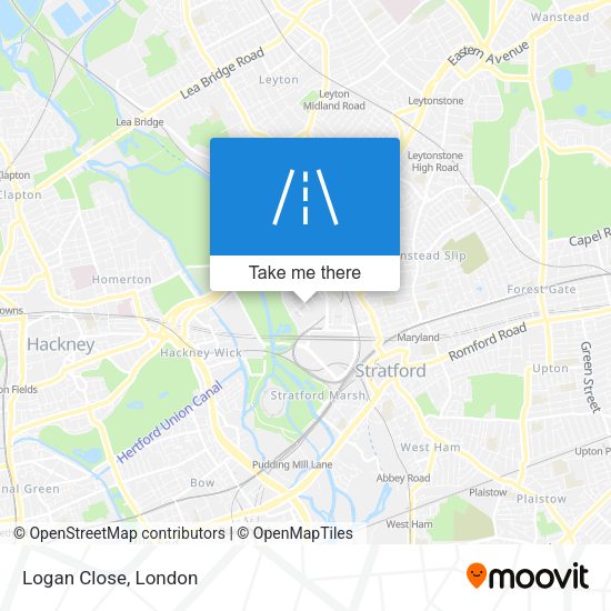 Logan Close map