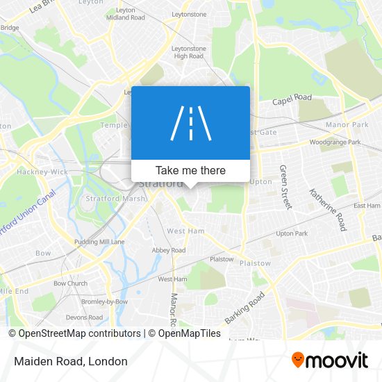 Maiden Road map