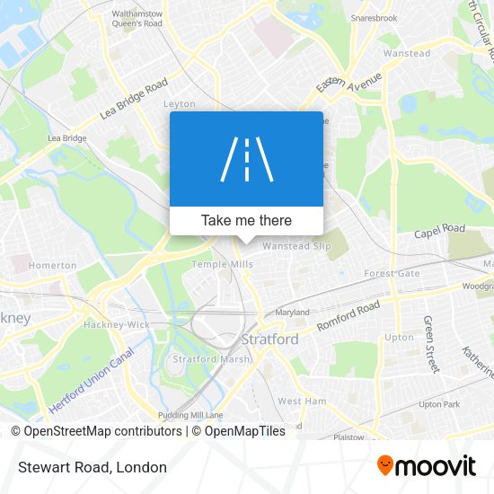 Stewart Road map