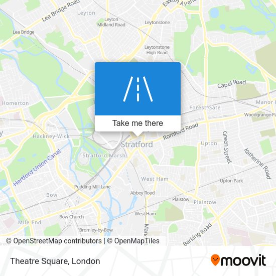 Theatre Square map