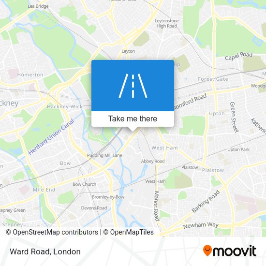 Ward Road map