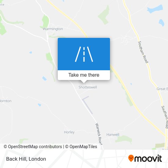 Back Hill map