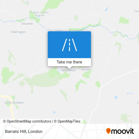 Barrats Hill map