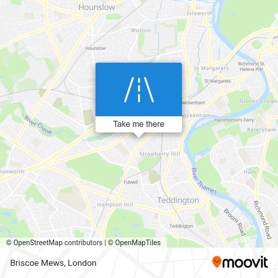 Briscoe Mews map