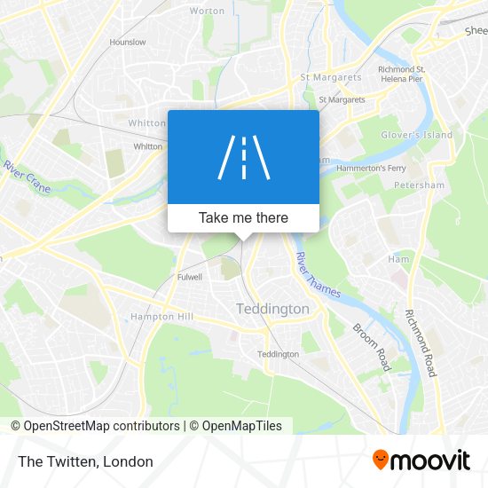 The Twitten map