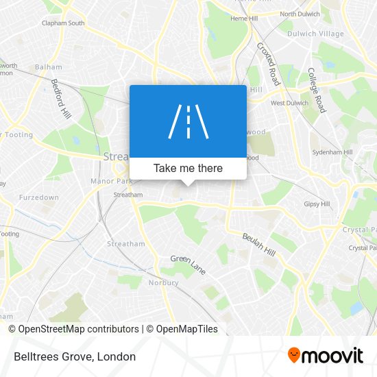 Belltrees Grove map