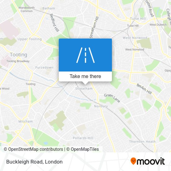 Buckleigh Road map