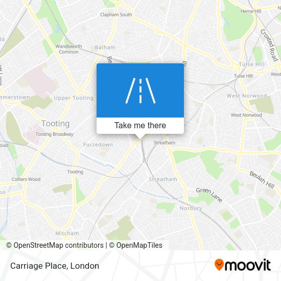 Carriage Place map