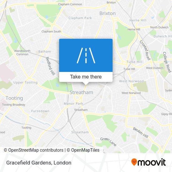 Gracefield Gardens map