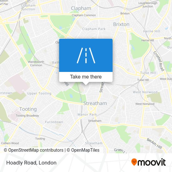 Hoadly Road map