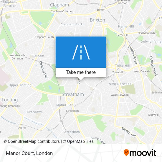 Manor Court map